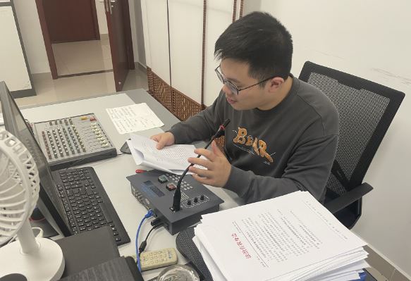 儒林镇：“儒林之声”乡村广播播报第一期节目