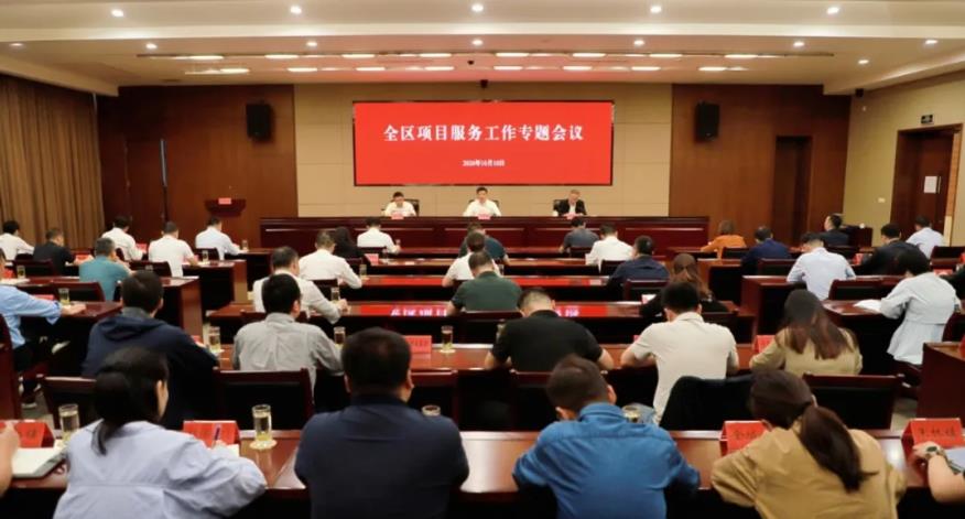 全区项目服务工作专题会议召开